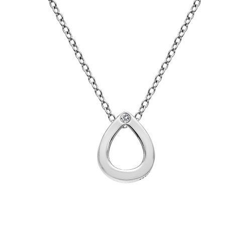 Hot Diamonds - Silberne Halskette mit Anhänger - DP746