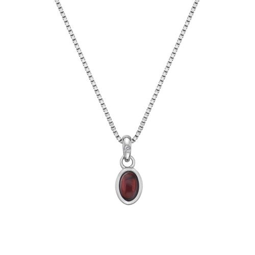 Hot Diamonds - Silberne Halskette mit Anhänger - DP754