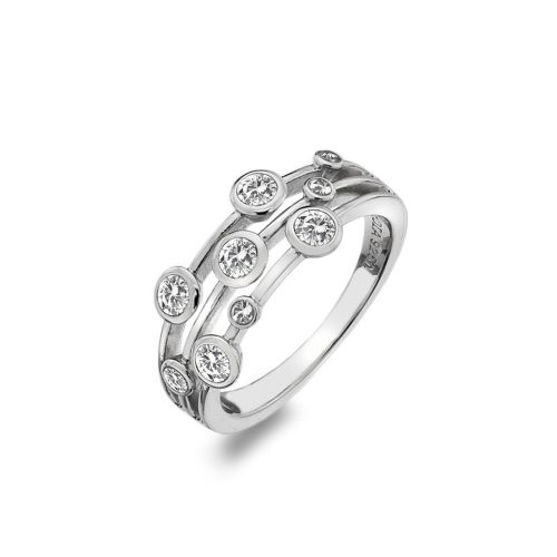 Hot Diamonds - Silber Ring - DR207