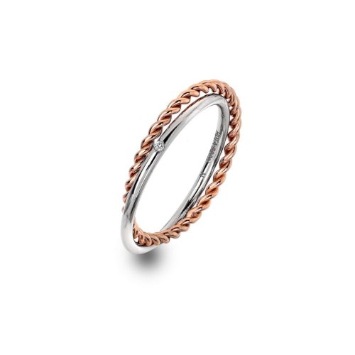 Hot Diamonds - Silber Ring - DR211